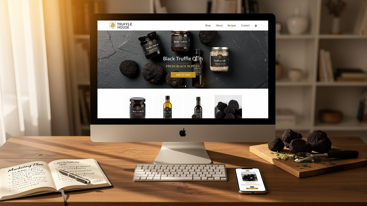 Ecommerce professionale WooCommerce per settore food premium